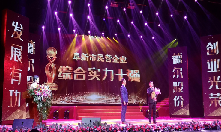 喜讯：PA视讯官方集团股份荣获阜新市民营企业综合实力“十强”企业