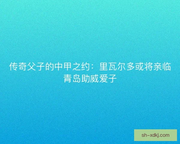 传奇父子的中甲之约：里瓦尔多或将亲临青岛助威爱子